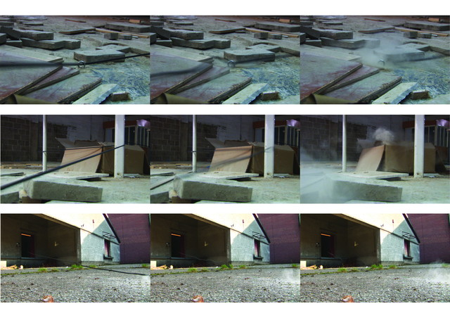 陈赛华灌Chen Sai Hua Kuan 素描空间：七号 Space Drawing No.7 单屏投影 One-channel Projection 58秒，循环播放 58’’, Loop 2010